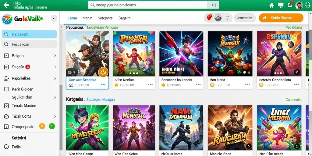 dan777 - Screenshot menampilkan variasi permainan slot yang tersedia.
